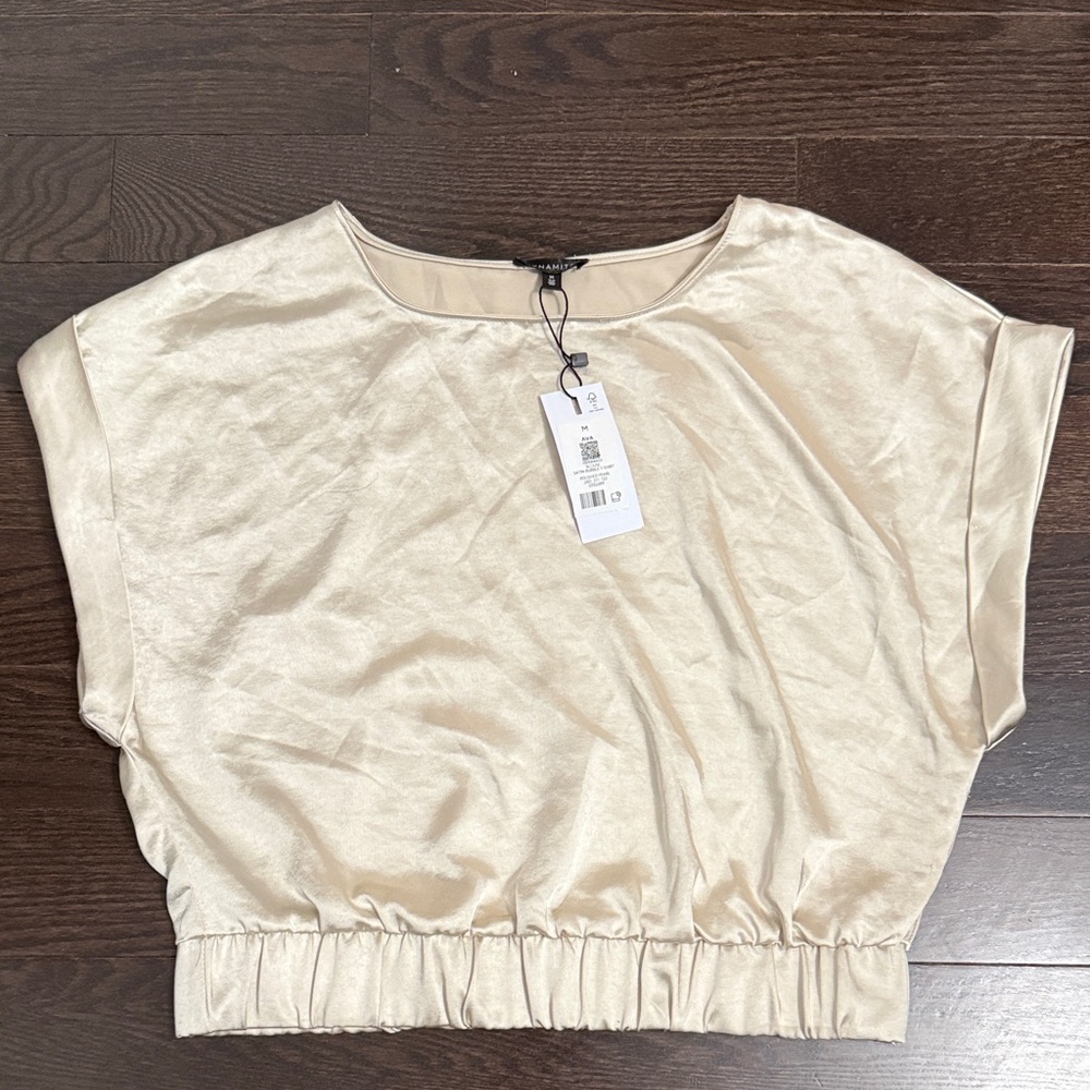 NWT Dynamite Elegant Cream Women's Top